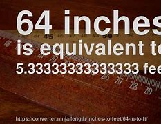 Image result for What Is 64 Inches in Height