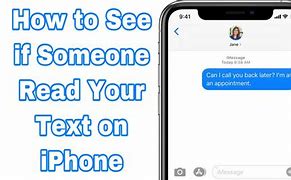 Image result for How to Check If Text Is Read On iPhone