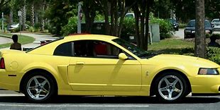 Image result for Yellow Mustang Cobra