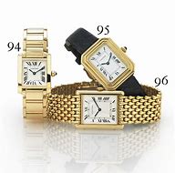 Image result for Cartier 18K Gold Ladies Watches