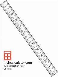 Image result for mm to Inches Fraction Chart