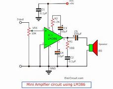 Image result for Stereo Amplifier Circuit Diagram