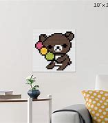 Image result for Rillakkuma Pixel Art