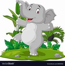 Image result for Dancing Elephant Cartoon