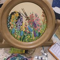 Image result for Miror Glass Paint Idea