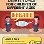 Image result for Debate for Kids