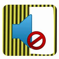 Image result for Mute Button with Yellow Background