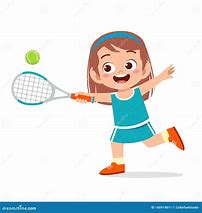 Image result for Child Tennis Player Cartoon