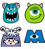 Image result for Disney Emoji Monsters Inc