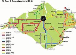Image result for IOW Bus Routes Map