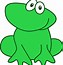 Image result for Green Frog Clip Art Funny