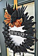 Image result for Halloween Crow Decor