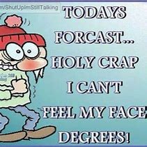 Image result for Freezing Cold Funny Quotes