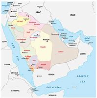 Image result for Saydi Arabia by Regions