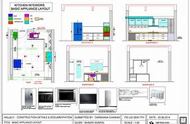 Image result for Kitchen Working Drawing