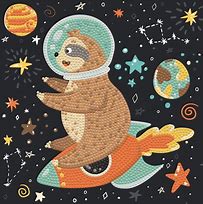 Image result for Sloth and Rocket Take Off