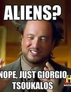 Image result for Ancient Aliens George Tsoukalos Meme