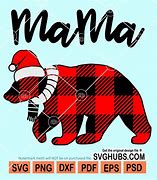Image result for Mama Bear SVG Red Plaid