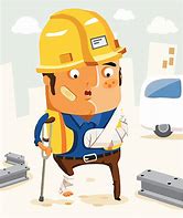 Image result for Work Accident Cartoon