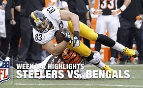 Image result for Bengals vs Steelers Highlights