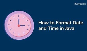 Image result for Java Date Format