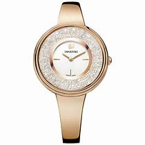 Image result for Pink Cystalline Swarovski Watch