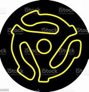 Image result for Yellow Adapter in 45 Record