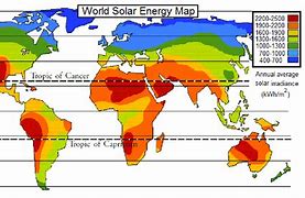 Image result for Solar Power Potential Map
