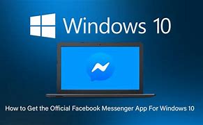 Image result for Facebook Messenger ダウンロード PC