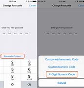 Image result for Passcode Types iPhone