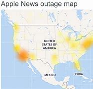 Image result for Apple Outage Map