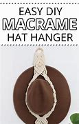 Image result for Macrame Hat Hangers