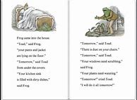 Image result for Frog and Toad Printable Book