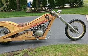 Image result for Wooden Motorcycle