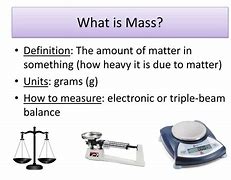 Image result for Mass Definition