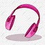 Image result for Red Headphones Clip Art