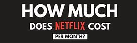 Image result for What Does Netflix Cost