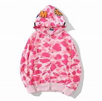Image result for BAPE Hoodie Camouflage Rose