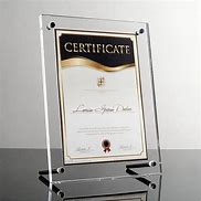 Image result for Glass Certificate Frames