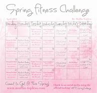 Image result for Spring Fitness Challenge
