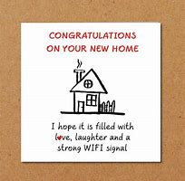 Image result for New Home Card Sayings