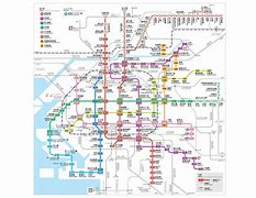 Image result for Osaka MTR Map