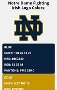 Image result for Notre Dame Fighting Irish Colors