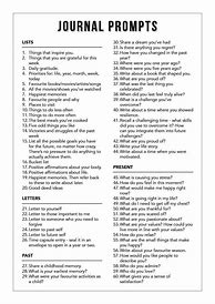 Image result for Daily Journal Prompts for Therapy