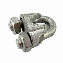 Image result for Steel Cable Clamps