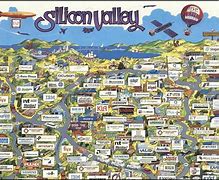 Image result for Silicon Valley Company Map