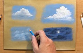 Image result for Colored Pencil Sky