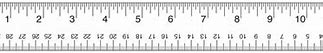 Image result for Metric mm Ruler Actual Size