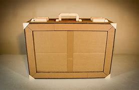 Image result for Cardboard Suitcase Box