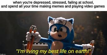 Image result for Sonic Depression Meme